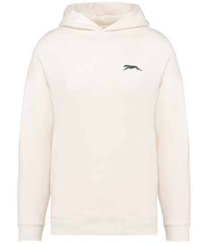 Greyhound Lurcher Sighthound Clothing Gifts Embroidered Unisex Eco-Friendly Super Heavyweight Hooded Sweatshirt From The House Of Dog. - Image 5