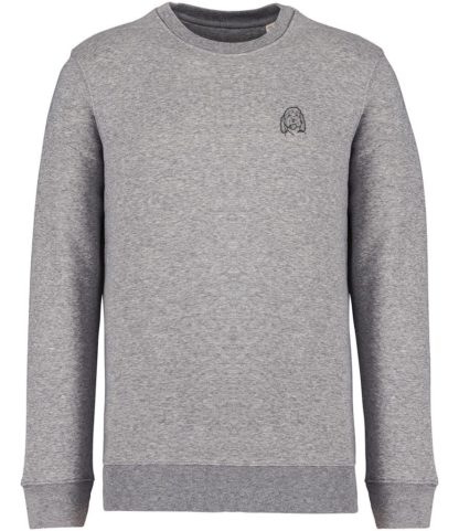 Cockapoo Owner Gift Embroidered Fashion Quality Heavyweight Organic Cotton Sweatshirt From The House Of Dog. - Image 5