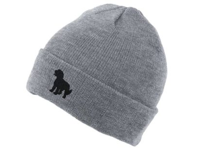 Cockapoo Owner Gifts, Unisex Beanie Ski Hat With Embroidered Design From The House Of Dog.