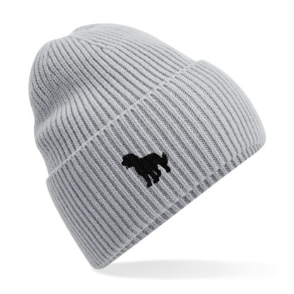 Cockapoo Owner Clothing Gifts.  Oversized Cuffed Beanie Ski Hat From The House Of Dog. - Image 2