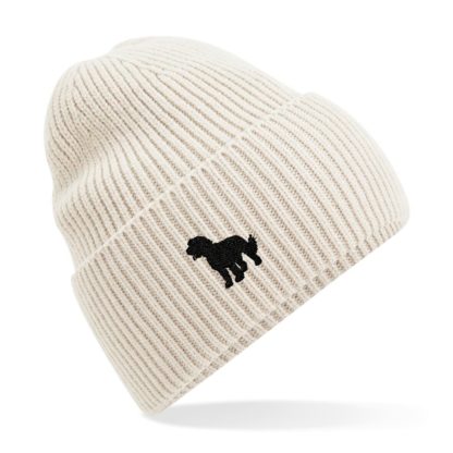 Cockapoo Owner Clothing Gifts.  Oversized Cuffed Beanie Ski Hat From The House Of Dog. - Image 3