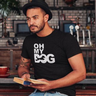 Poodle Owner Clothing Gifts Printed Heavyweight Organic Cotton T-shirt Gift From The House Of Dog.