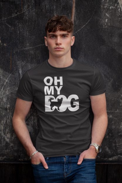 Chihuahua Owner Clothing Gift Printed Heavyweight Organic Cotton T-shirt Gift From The House Of Dog. - Image 3