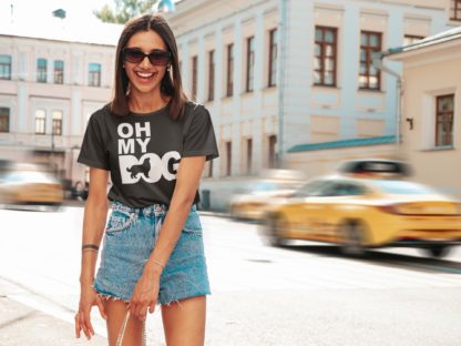 Oh My Dog! Bernese Mountain Dog Owner Clothing Gift Printed Heavyweight Organic Cotton T-shirt Gift From The House Of Dog. - Image 2
