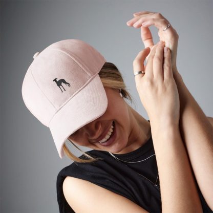 Whippet Lurcher Galgo Podenco Owner Clothing Gifts, Faux Suede Leather Baseball Cap Hat From The House Of Dog.