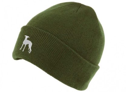 Whippet Owner Gifts, Unisex Beanie Ski Hat With Embroidered Design From The House Of Dog. - Image 7