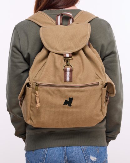 Yorkshire Terrier Yorkie Gifts Embroidered Vintage Retro Style Canvas Back Pack. A Unique Product From The House Of Dog. - Image 6
