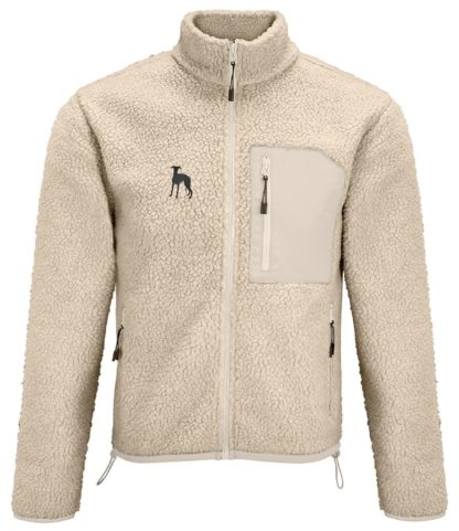 Whippet owner gift clothing gifts embroidered unisex heavyweight sherpa fleece jacket. - Image 2