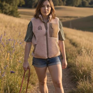 Cockapoo Owner Gifts Embroidered Unisex Eco-Friendly Sherpa Fleece Body Warmer Gilet.
