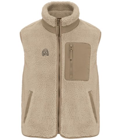 Cockapoo Owner Gifts Embroidered Unisex Eco-Friendly Sherpa Fleece Body Warmer Gilet. - Image 7