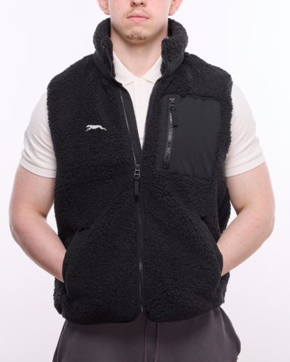 Greyhound Lurcher Owner Gifts Embroidered Unisex Eco-Friendly Sherpa Fleece Body Warmer Gilet. - Image 7