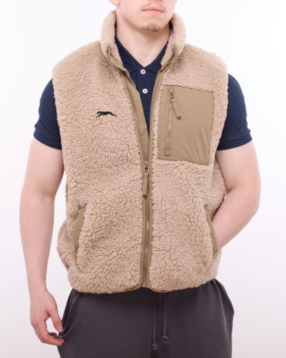 Greyhound Lurcher Owner Gifts Embroidered Unisex Eco-Friendly Sherpa Fleece Body Warmer Gilet. - Image 8