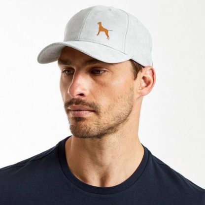 Vizsla Gifts, Faux Suede Embroidered Baseball Cap. - Image 2