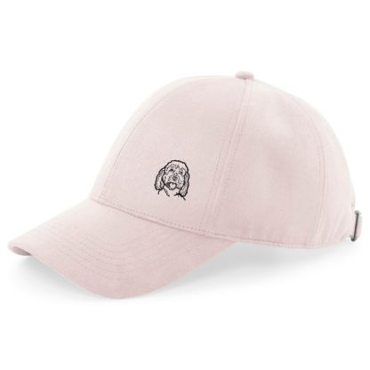 Cockapoo Owner Clothing Gifts, Faux Suede Leather Baseball Cap Hat From The House Of Dog. - Image 6
