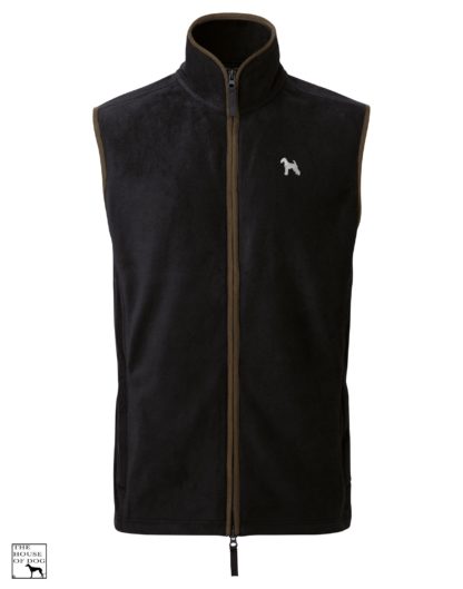 Airedale Terrier Owner Clothing Gifts Embroidered Fleece Gilet From The House Of Dog. - Image 9