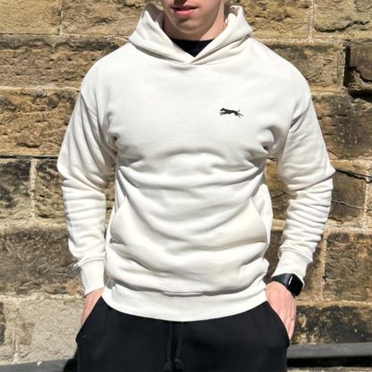 Whippet Clothing Gifts Embroidered Unisex Eco-Friendly Super Heavyweight Hooded Sweatshirt From The House Of Dog. - Image 3