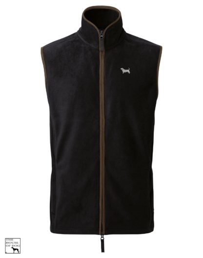 Basset Hound Owner Clothing Gift Embroidered Fleece Gilet, From The House Of Dog. - Image 6