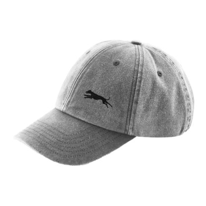 Whippet Italian Greyhound Galgo Owner Gifts. Distressed Vintage Washed 100% Heavyweight Brushed Cotton Embroidered  Low Profile Baseball Cap - Image 7