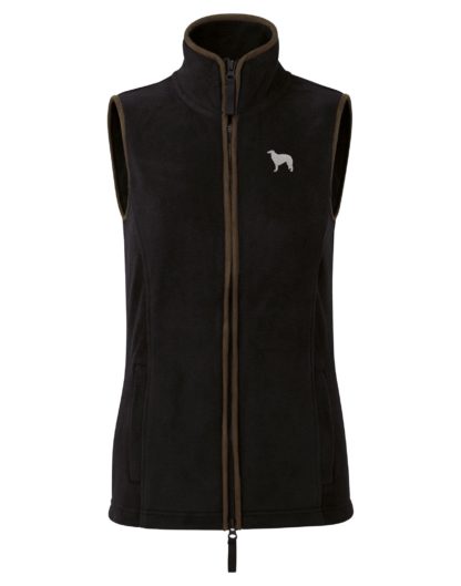 Borzoi Owner Clothing Gift Embroidered Fleece Gilet, From The House Of Dog. - Image 8