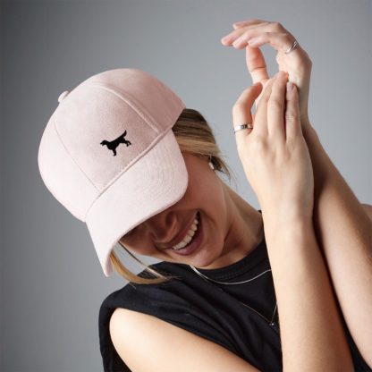 Flat Coated Retriever Owner Clothing Gifts, Faux Suede Leather Baseball Cap Hat From The House Of Dog. - Image 3