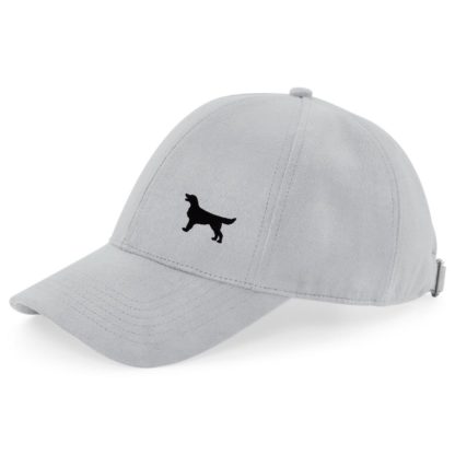 Flat Coated Retriever Owner Clothing Gifts, Faux Suede Leather Baseball Cap Hat From The House Of Dog. - Image 5