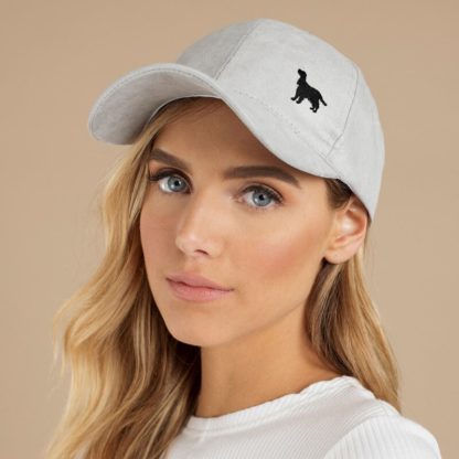 Cocker Spaniel Owner Clothing Gifts, Faux Suede Leather Baseball Cap Hat From The House Of Dog. - Image 3