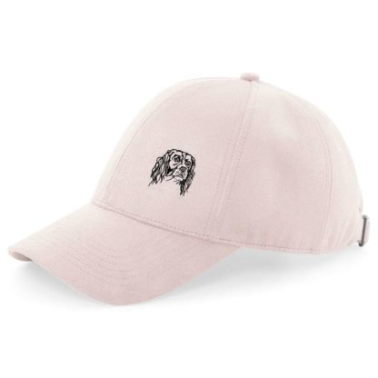 English Springer Spaniel Owner Clothing Gifts, Faux Suede Leather Baseball Cap, - Image 4