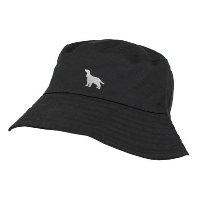 Cocker Spaniel Clothing Gifts. 100% Washed Chino Cotton Embroidered Bucket Sun Hat. - Image 5