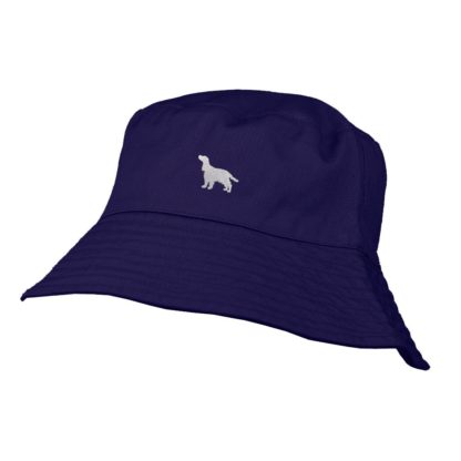 Cocker Spaniel Clothing Gifts. 100% Washed Chino Cotton Embroidered Bucket Sun Hat. - Image 6