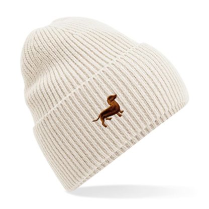 Dachshund Doxie Sausage Dog Clothing Gifts.  Oversized Cuffed Beanie Ski Hat From The House Of Dog. - Image 7