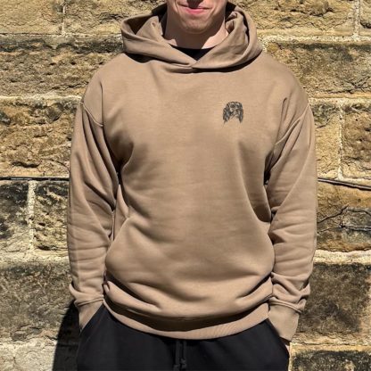English Springer Spaniel Clothing Gifts Embroidered Unisex Eco-Friendly Super Heavyweight Hooded Sweatshirt From The House Of Dog. - Image 7