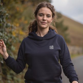 English Bulldog Clothing Gifts Embroidered Unisex Eco-Friendly Super Heavyweight Hooded Sweatshirt From The House Of Dog.
