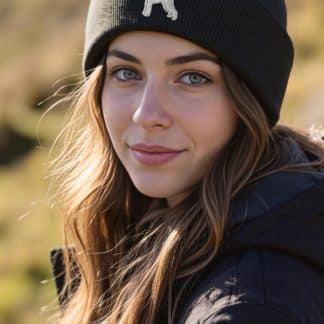 Airedale Terrier Gifts, Beanie Ski Hat With Embroidered Design From The House Of Dog.